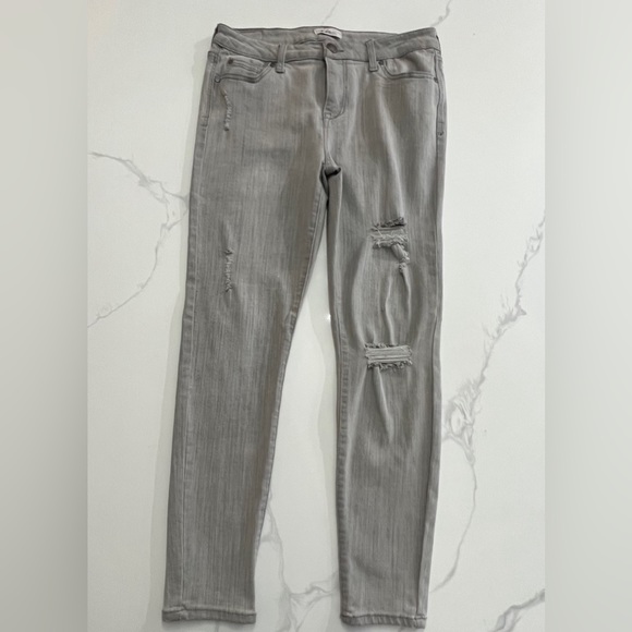 Elan Denim - ELAN stretchy grey jeans size medium